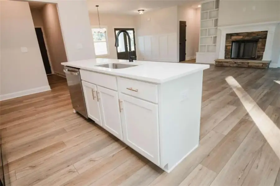 Furnished interior view inside a new home in , Douglasville (Image 12).