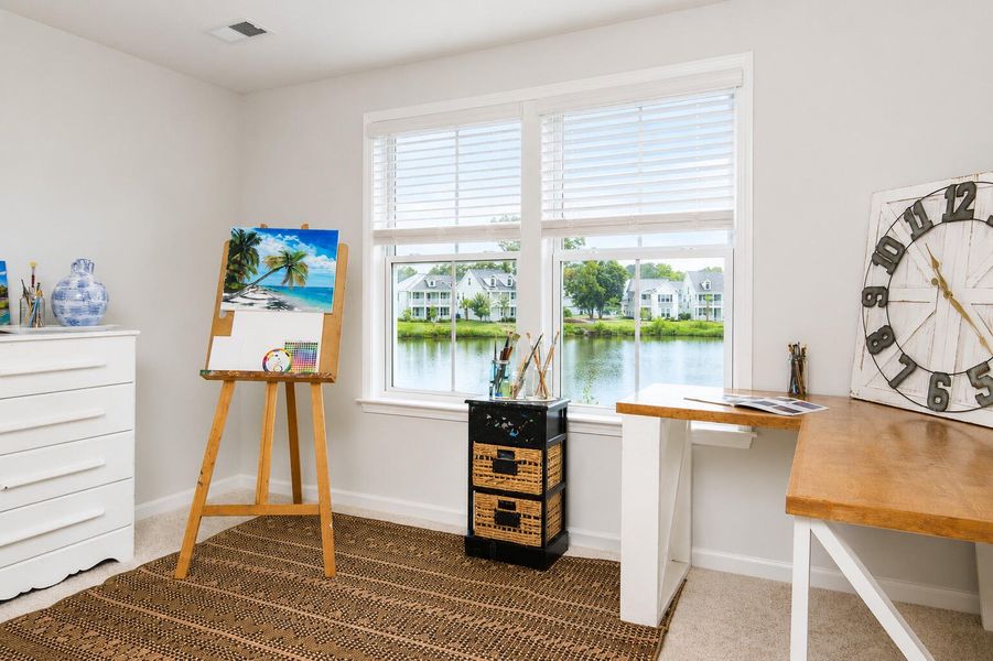 Furnished interior view inside a new home in Twin Lakes, Johns Island (Image 42).