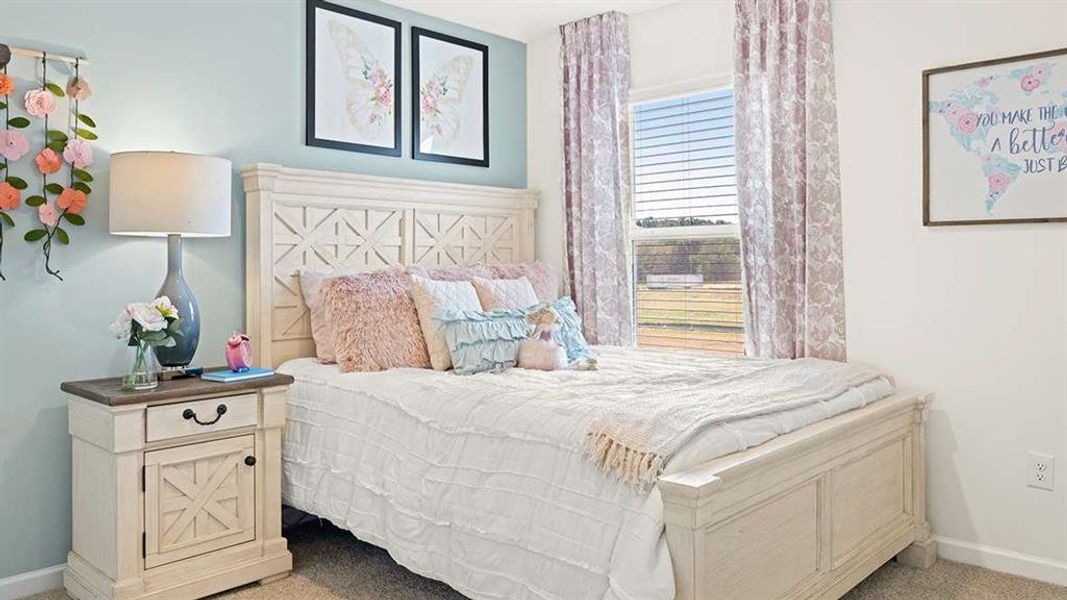 Furnished interior view inside a new home in Jackson Landing, Jefferson (Image 22).