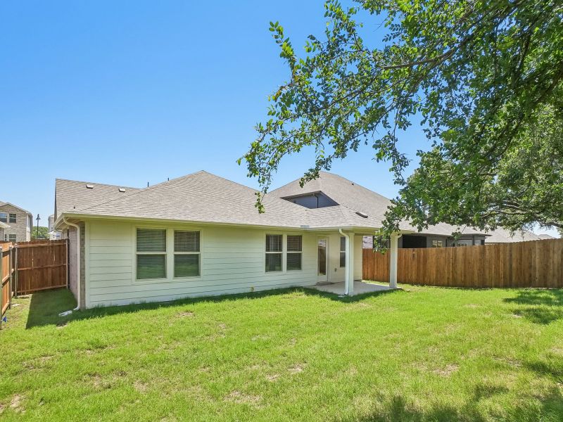 Exterior details and patio area of a home in Stella Hills, Denton (Image 25). Exterior details and patio area of a home in Stella Hills, Denton (Image 25).