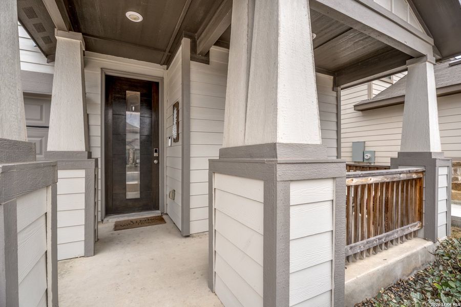 Exterior details and patio area of a home in , Converse (Image 20). Exterior details and patio area of a home in , Converse (Image 20).