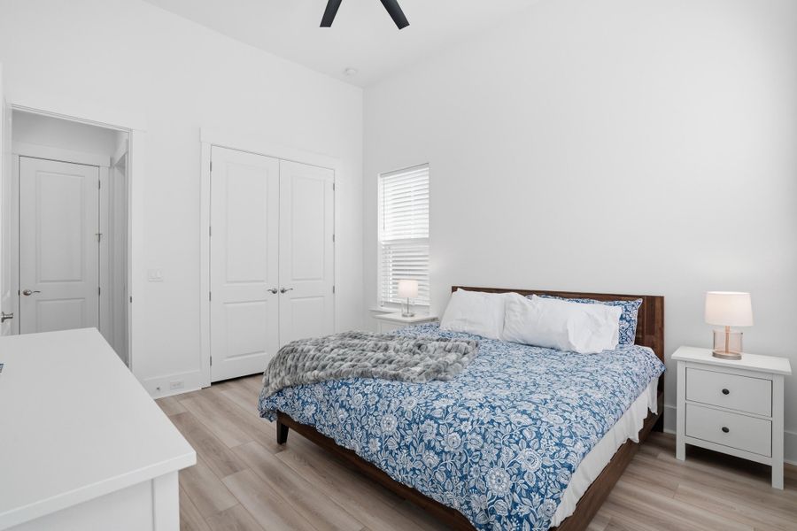 Furnished interior view inside a new home in Summerwind Crossing at Lakes of Cane Bay, Summerville (Image 34).