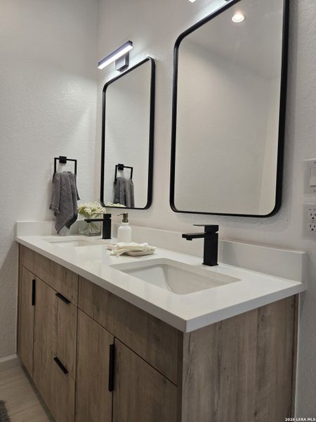Furnished interior view inside a new home in , San Antonio (Image 9).