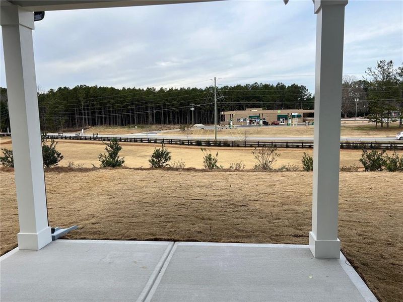Exterior details and patio area of a home in Crofton Place Enclave, Snellville (Image 3).