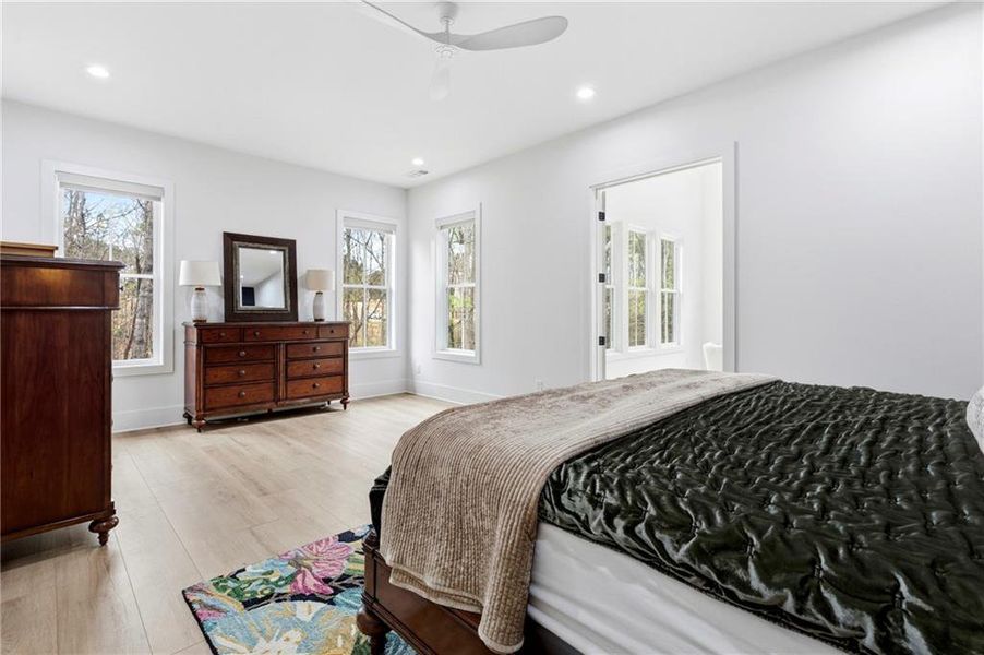 Furnished interior view inside a new home in , Dacula (Image 59).