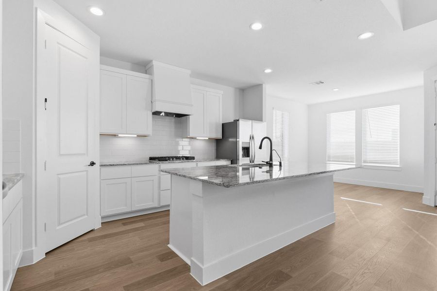 Furnished interior view inside a new home in , League City (Image 5).