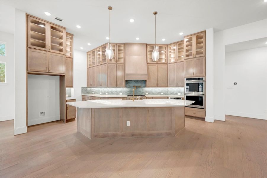 Furnished interior view inside a new home in The Woodlands Hills - Premier Collection, Willis (Image 10).