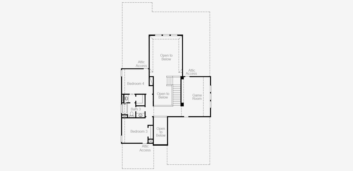 2D floor plan layout of this home in Headwaters, Dripping Springs, TX (Image 3). 2D floor plan layout of this home in Headwaters, Dripping Springs, TX (Image 3).