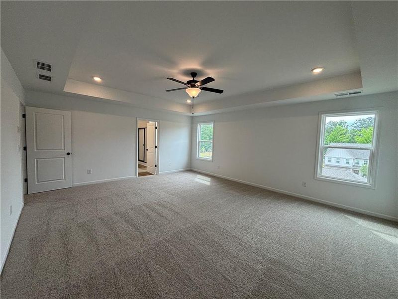 Spacious, unfurnished interior of a new home in Arbors at Richland Creek, Buford (Image 35).