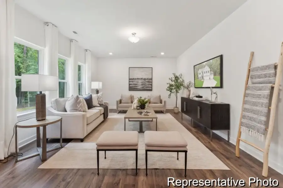 Furnished interior view inside a new home in Meadowview, Pittsboro (Image 9).