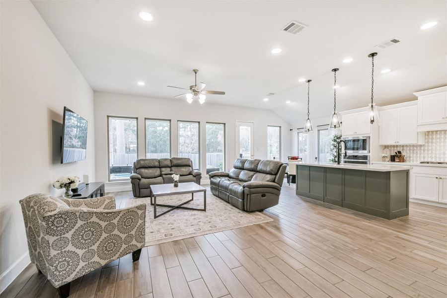 Furnished interior view inside a new home in Escondido, Magnolia (Image 6).