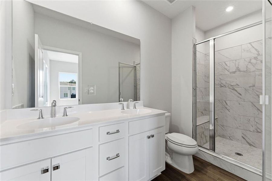 Furnished interior view inside a new home in , Acworth (Image 8). Furnished interior view inside a new home in , Acworth (Image 8).