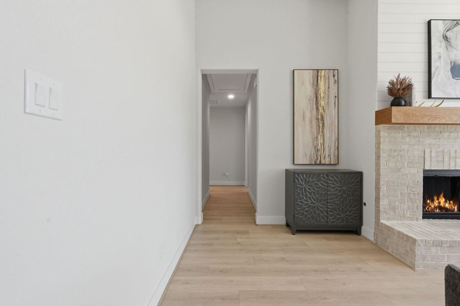 Furnished interior view inside a new home in , Montgomery (Image 40).