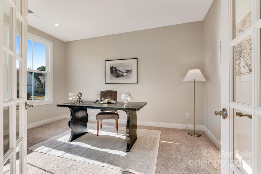 Furnished interior view inside a new home in , Charlotte (Image 5). Furnished interior view inside a new home in , Charlotte (Image 5).