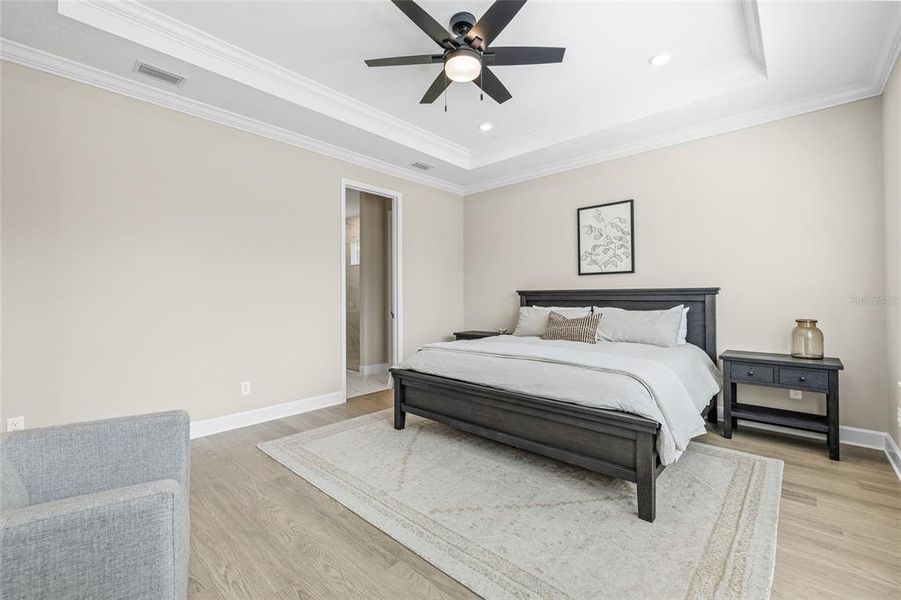 Furnished interior view inside a new home in Tiburon, Nokomis (Image 29).