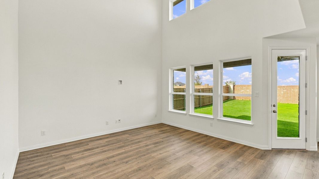 Furnished interior view inside a new home in Wildflower Ranch, Fort Worth (Image 7).