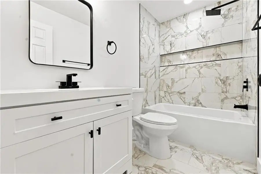 Furnished interior view inside a new home in , Marietta (Image 7).