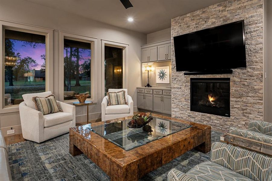 Furnished interior view inside a new home in , Mabank (Image 17). Furnished interior view inside a new home in , Mabank (Image 17).