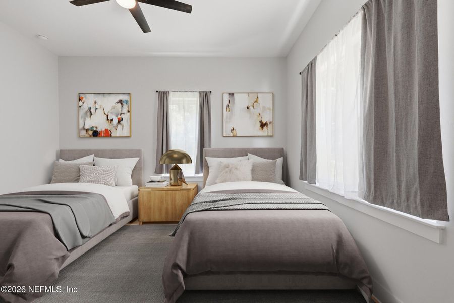Furnished interior view inside a new home in , Melrose (Image 17).