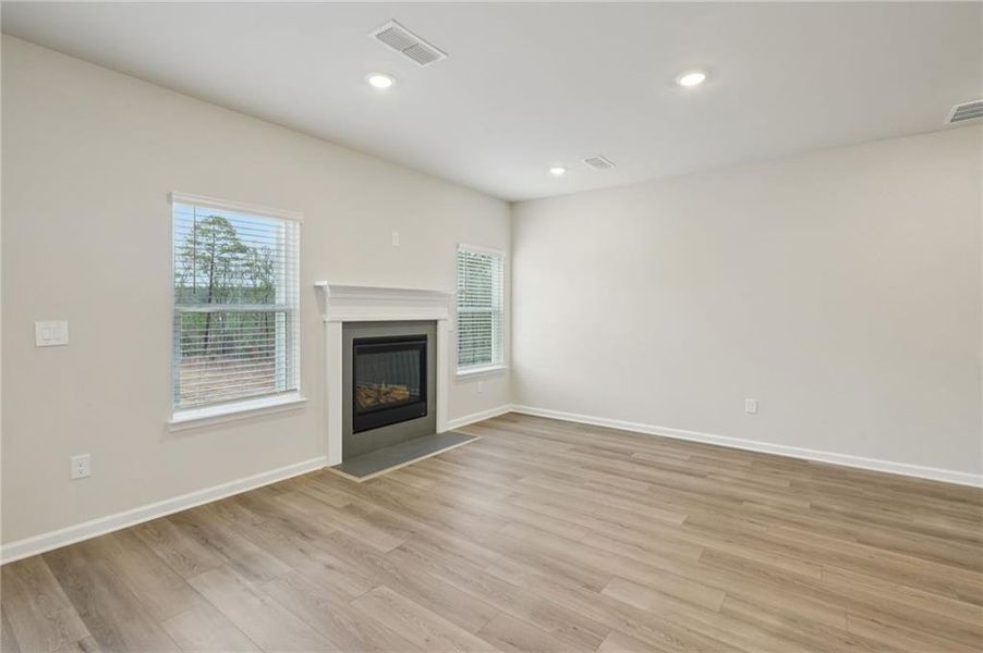 Spacious, unfurnished interior of a new home in Parkside at Grayson, Grayson (Image 38).