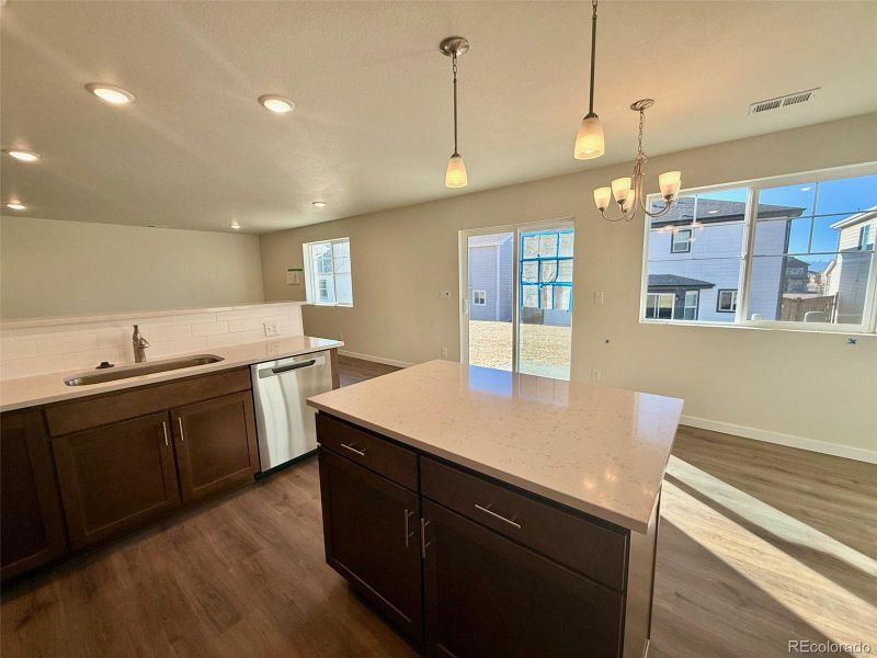 Furnished interior view inside a new home in , Watkins (Image 3).