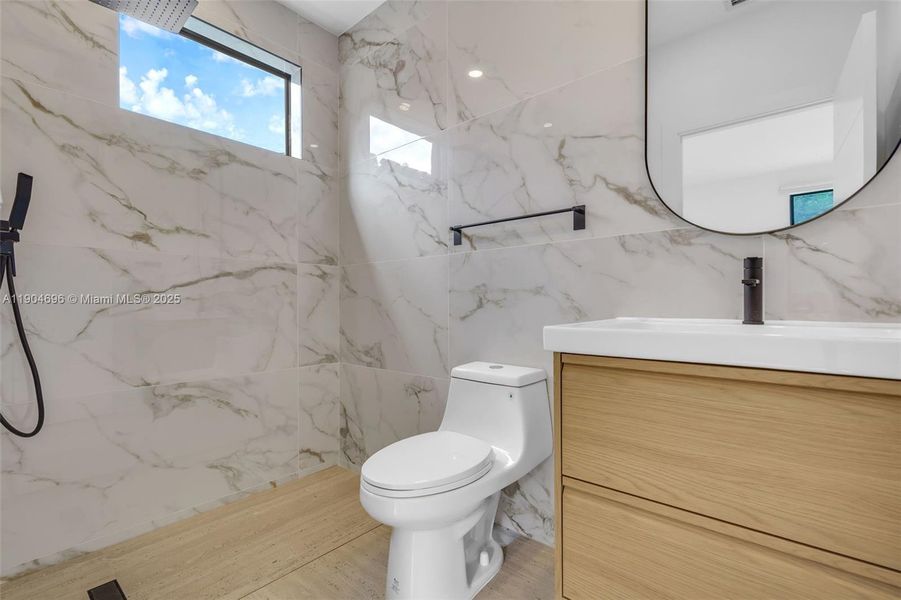 Furnished interior view inside a new home in , Miami (Image 6).