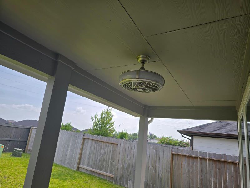 Exterior details and patio area of a home in Sorrento, Richmond (Image 10).