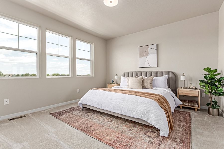 Furnished interior view inside a new home in Arras Park, Thornton (Image 19). Furnished interior view inside a new home in Arras Park, Thornton (Image 19).