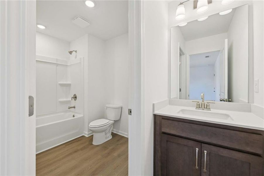 Furnished interior view inside a new home in The Estates at Casteel, Bethlehem (Image 11).