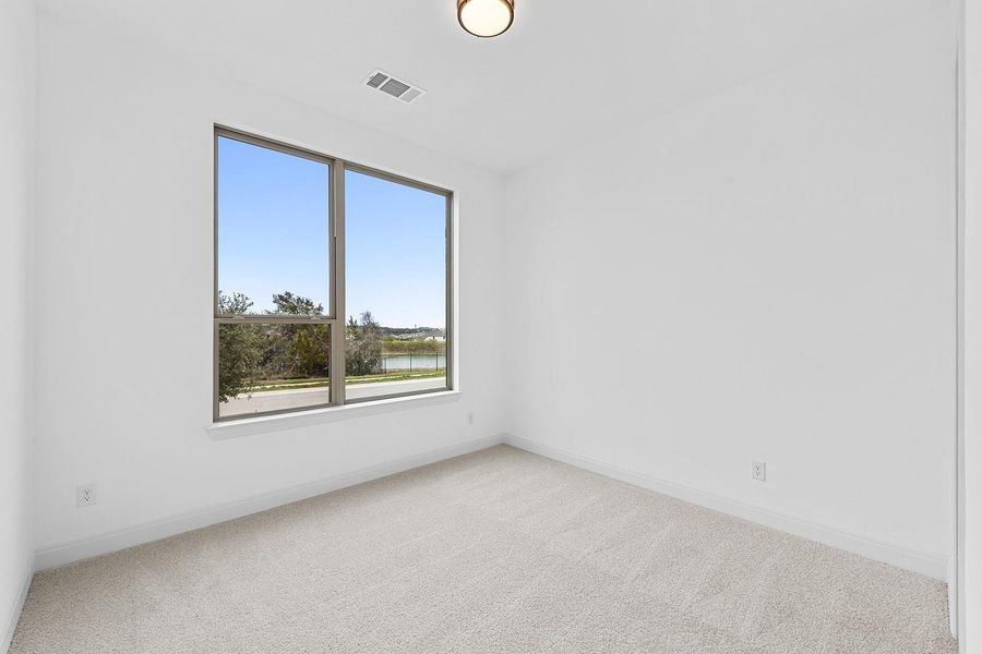 Spacious, unfurnished interior of a new home in Provence - 60', Austin (Image 22). Spacious, unfurnished interior of a new home in Provence - 60', Austin (Image 22).
