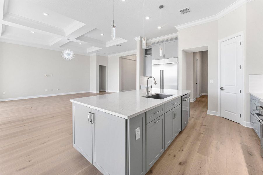 Furnished interior view inside a new home in Bridgewater, Jupiter (Image 16). Furnished interior view inside a new home in Bridgewater, Jupiter (Image 16).