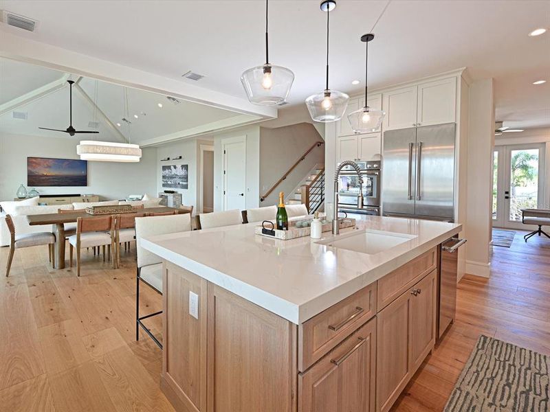 Furnished interior view inside a new home in , Holmes Beach (Image 12).