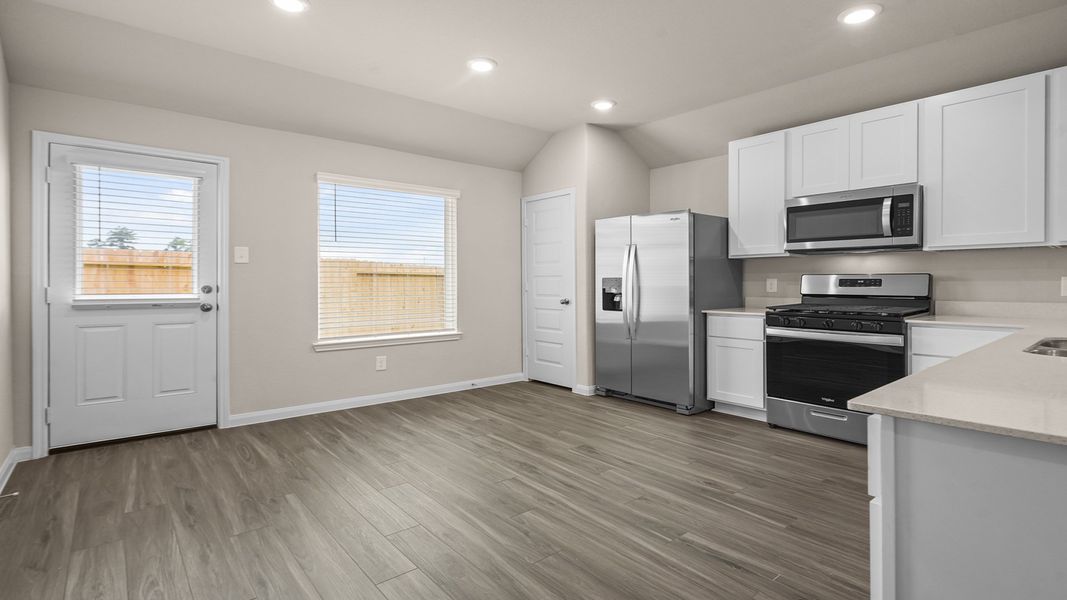 Kitchen and Dining Area
