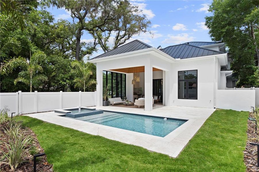 Exterior details and patio area of a home in , Winter Park (Image 32).