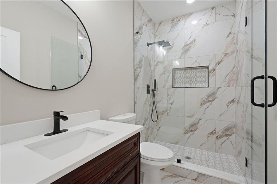 Furnished interior view inside a new home in , Stone Mountain (Image 15).