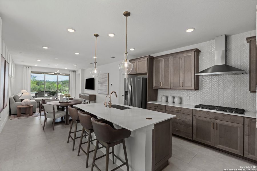 Furnished interior view inside a new home in Del Webb New Braunfels at Veramendi, New Braunfels (Image 23).