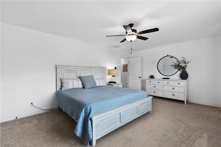 Furnished interior view inside a new home in , Cartersville (Image 37). Furnished interior view inside a new home in , Cartersville (Image 37).