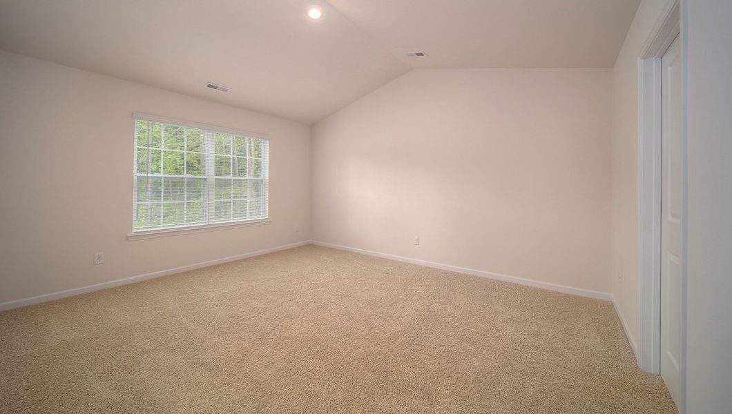 Representative unfurnished interior of a home built from the Brandon by D.R. Horton in Brookside Farms - The Meadows, Greer (Image 24).