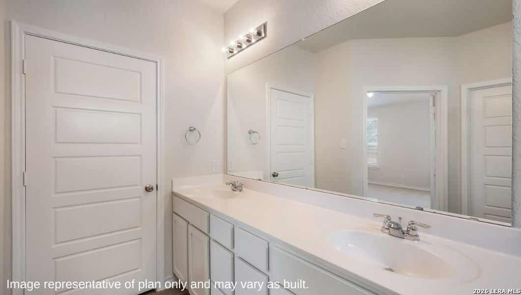 Furnished interior view inside a new home in Riverstone at Westpointe, San Antonio (Image 8).