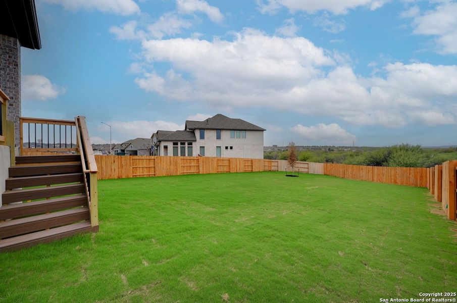 Exterior details and patio area of a home in Homestead, Schertz (Image 19). Exterior details and patio area of a home in Homestead, Schertz (Image 19).