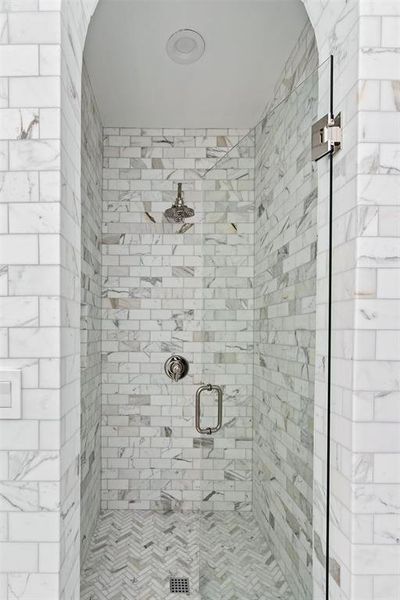 Close-up of interior finishes inside a home in , Dallas (Image 22).