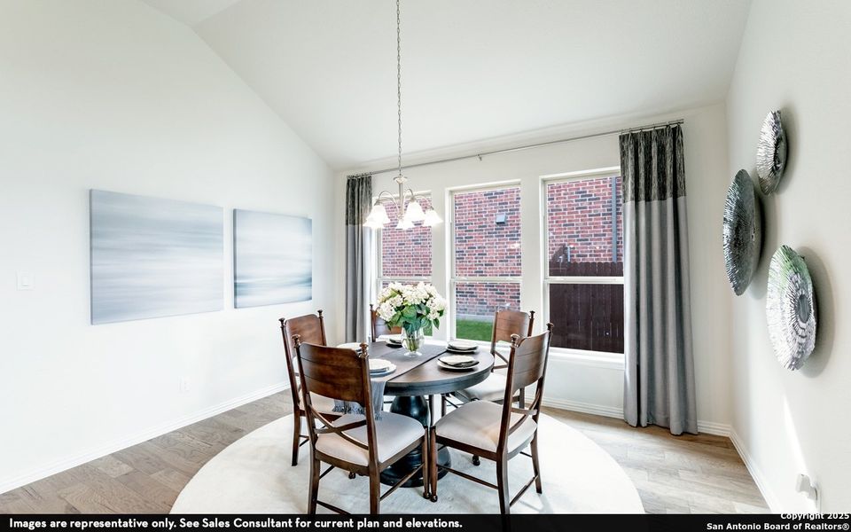 Furnished interior view inside a new home in The Woodlands at Medina Hills, Mico (Image 14). Furnished interior view inside a new home in The Woodlands at Medina Hills, Mico (Image 14).