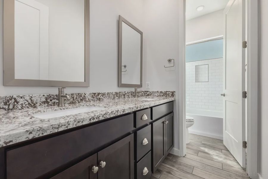 Furnished interior view inside a new home in Valencia at Granite Vista, Waddell (Image 13).