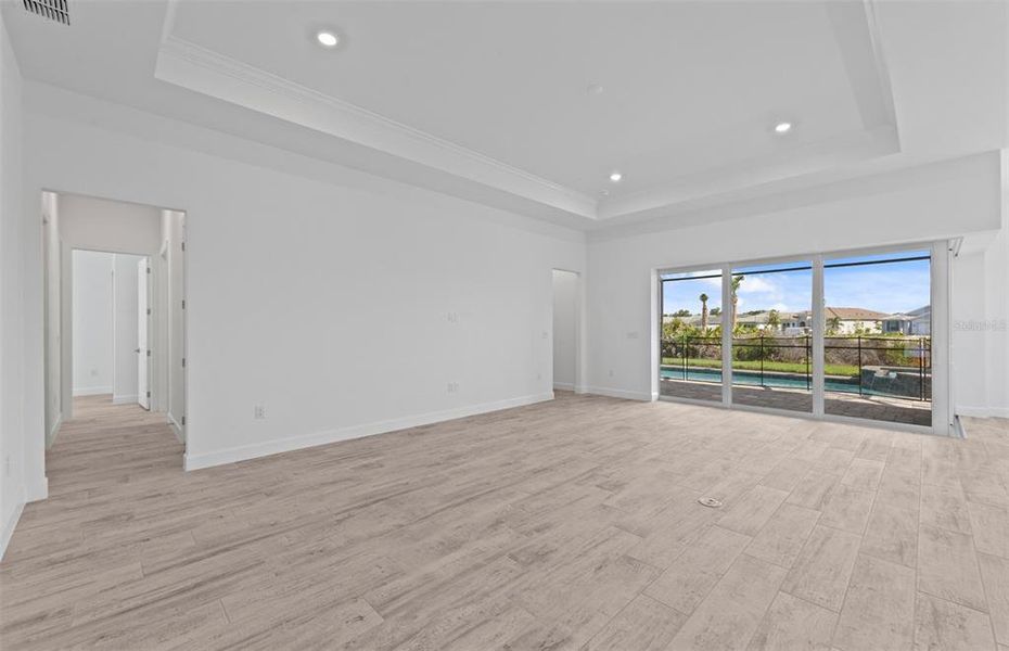 Spacious, unfurnished interior of a new home in BeachWalk by Manasota Key, Englewood (Image 27). Spacious, unfurnished interior of a new home in BeachWalk by Manasota Key, Englewood (Image 27).