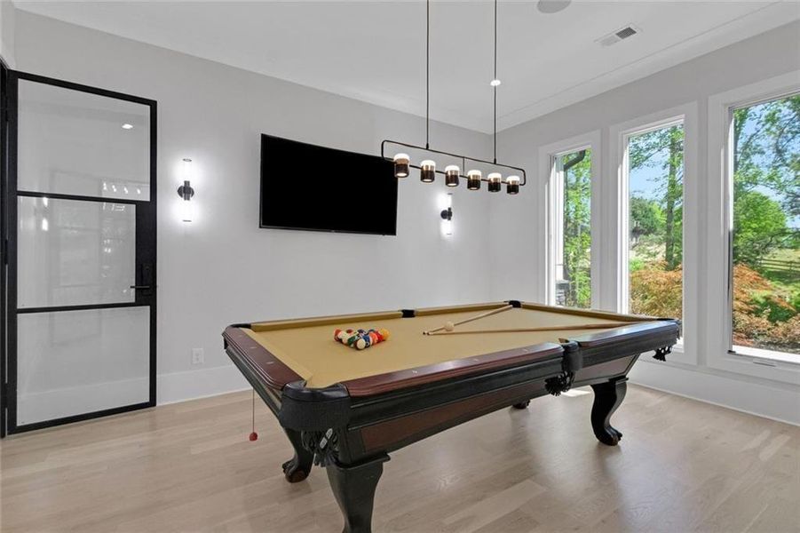 Furnished interior view inside a new home in , Roswell (Image 5).