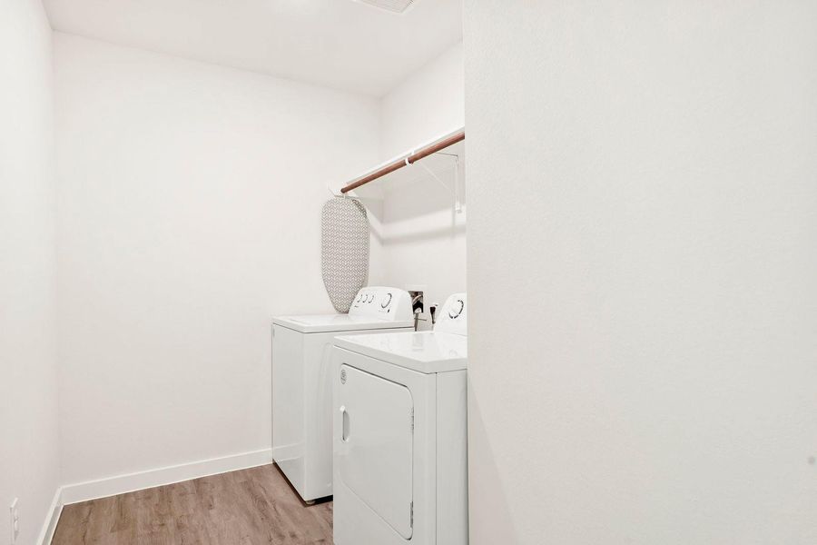 Furnished interior view inside a new home in Santa Fe, Cleveland (Image 9).