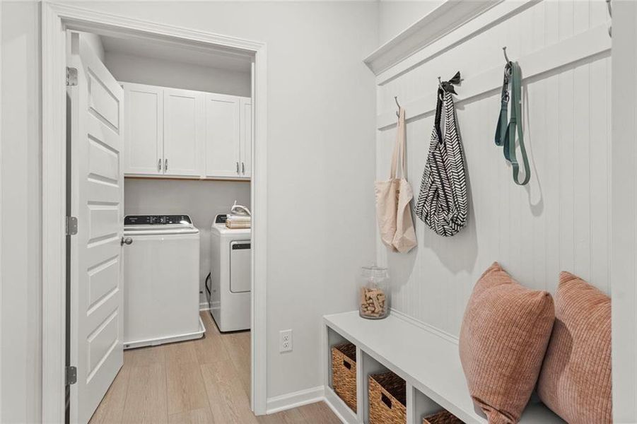 Furnished interior view inside a new home in Laurel Ridge, Rock Spring (Image 7).