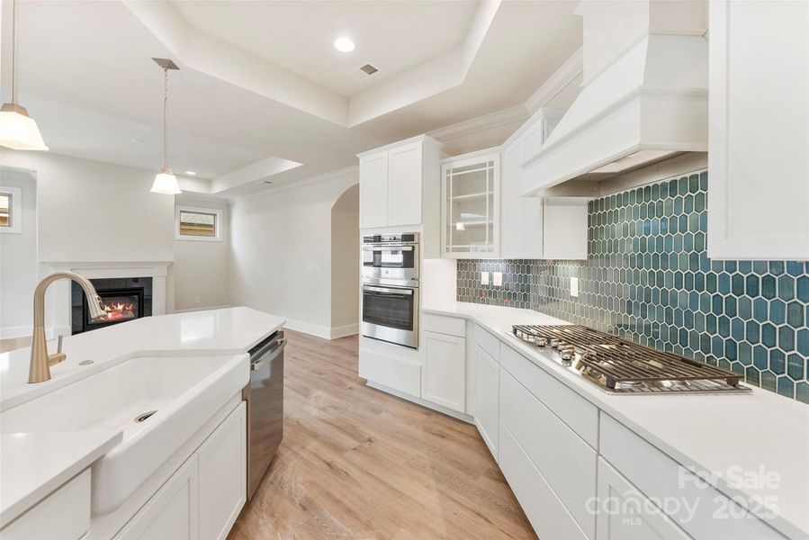 Furnished interior view inside a new home in The Courtyards on New Hope, Gastonia (Image 5).