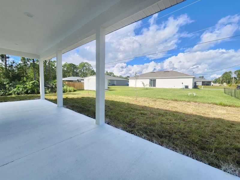 Exterior details and patio area of a home in , Palm Bay (Image 4). Exterior details and patio area of a home in , Palm Bay (Image 4).