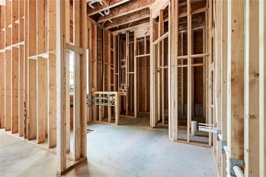 In-progress construction of a new home in , Alpharetta, GA (Image 34). In-progress construction of a new home in , Alpharetta, GA (Image 34).